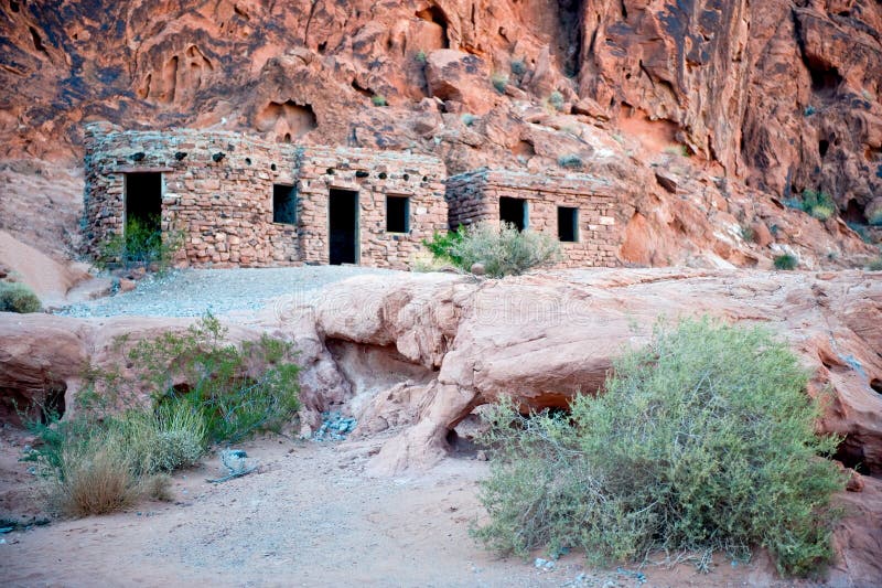 Ancient stone building stock photography