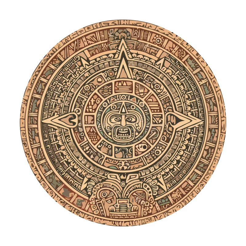 Ancient Symbol of Spirituality, a Golden Mandala Stock Vector ...