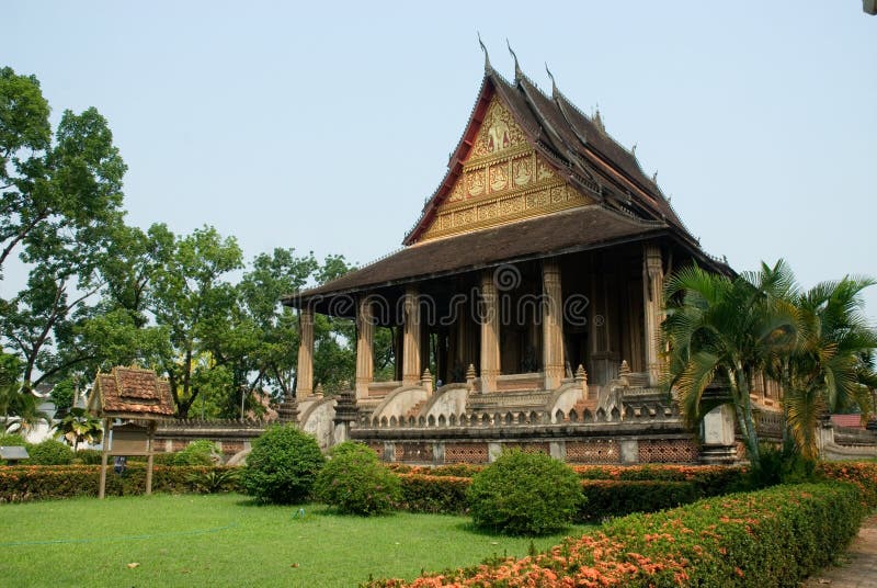 Ancient temple in Laos 2.