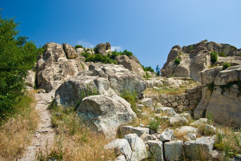 The ancient Thracian city of Perperikon