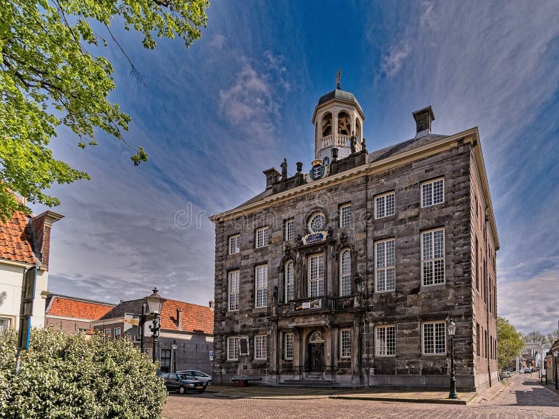 Starobylý sála z, kopírovať z palác na priehrada námestie v v holandsko.