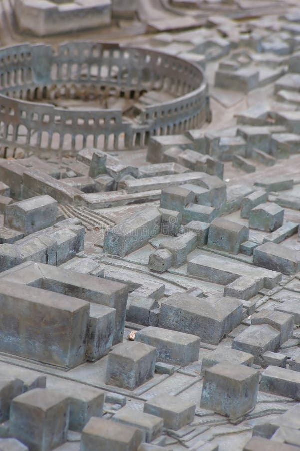 Ancient town model