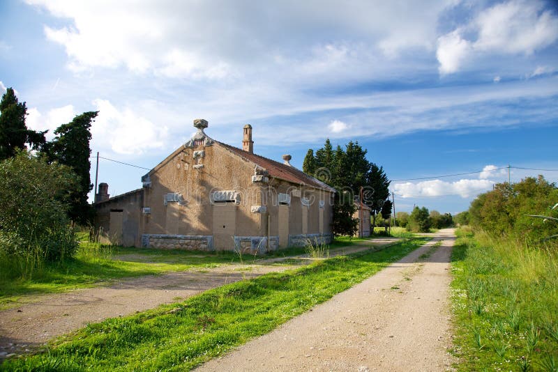 Ancient train station