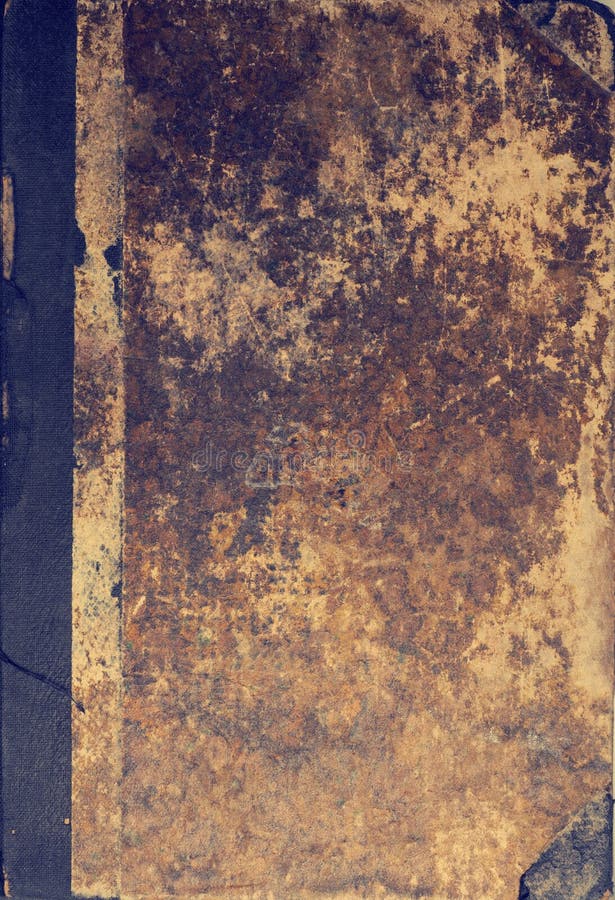 Ancient used book cover stock image. Image of rough 111962921