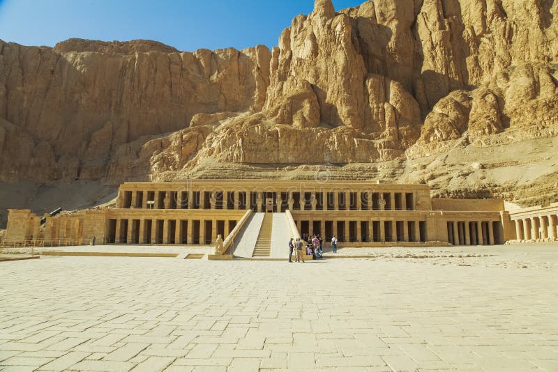 Ancient the Valley of the Queens Temple Editorial Stock Photo Image