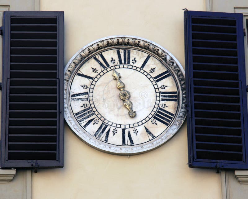 Ancient wall clock