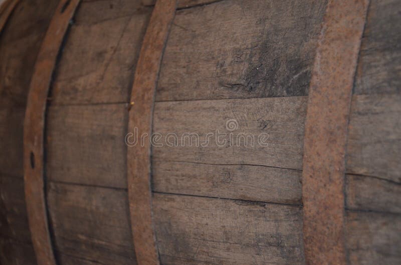 An Ancient Wine barrel stock photography An Ancient Wine barrel stock photography