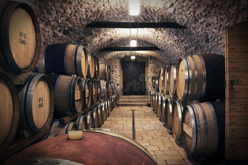 Ancient wine cellar stock photo. Image of vintage, alcohol 85677074