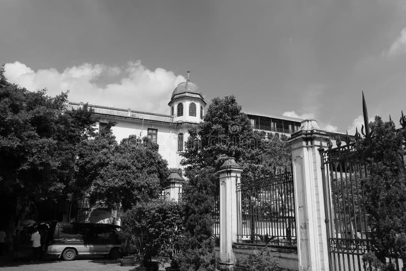 Ancillary buildings of shishi sacred heart cathedral, guangzhou city, china royalty free stock images Ancillary buildings of shishi sacred heart cathedral, guangzhou city, china royalty free stock images