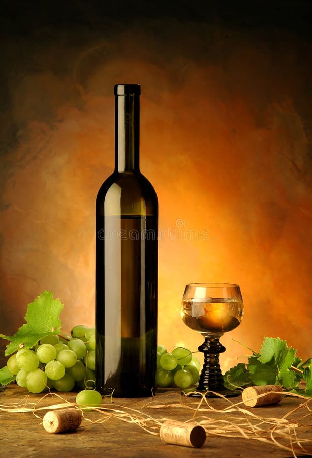 Ancora vita con vino fotografia stock libera da diritti Ancora vita con vino fotografia stock libera da diritti