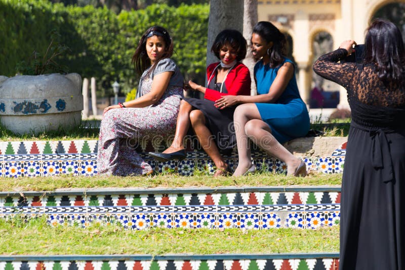 Andalus Park - Cairo Egypt royalty free stock images