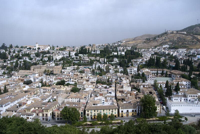 Andalusian city. Granada, Spain