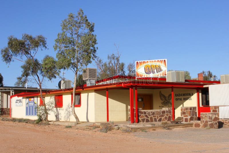 Andamooka Opalowy hotel, Andamooka, Południowy Australia obraz stock Andamooka Opalowy hotel, Andamooka, Południowy Australia obraz stock