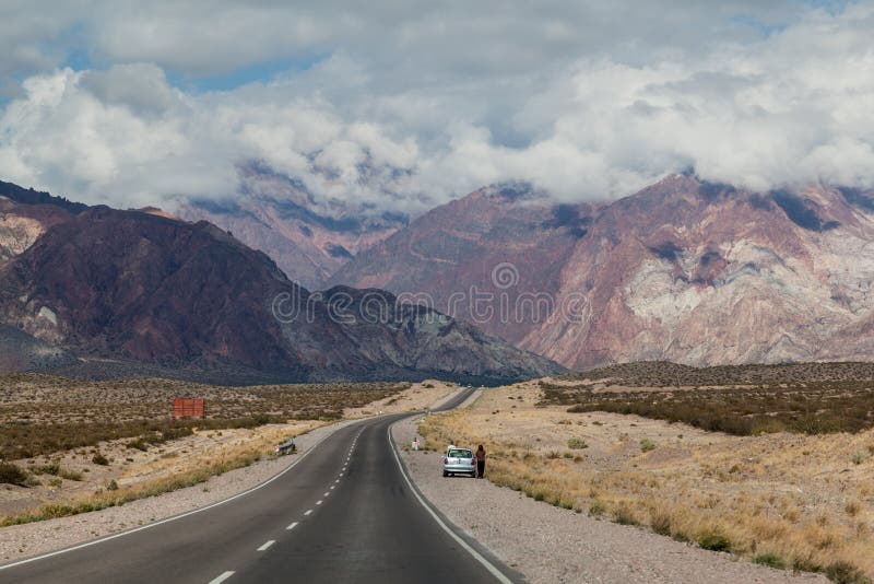 Andes Argentina editorial stock photo. Image of road - 50823343