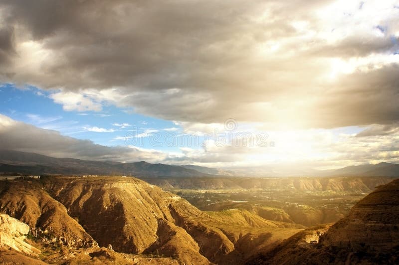 The Andes of Ecuador between Quito and Otavalo royalty free stock photo The Andes of Ecuador between Quito and Otavalo royalty free stock photo