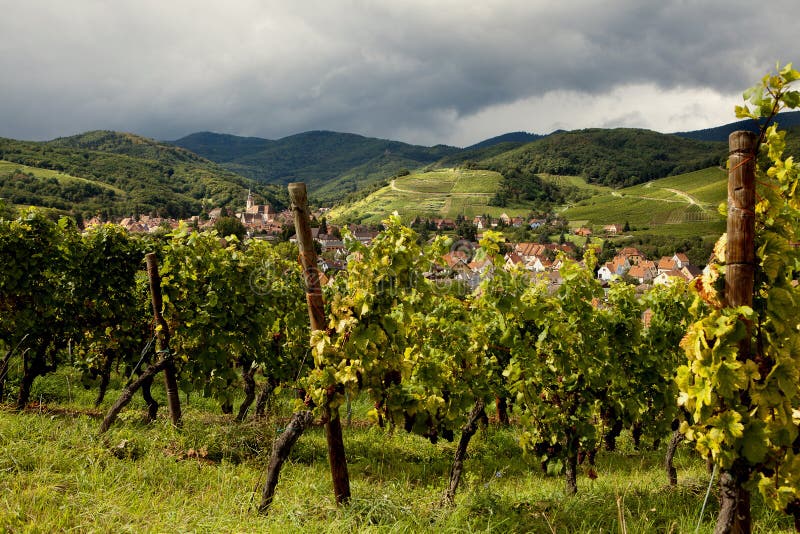 Andlau wine village Alsace