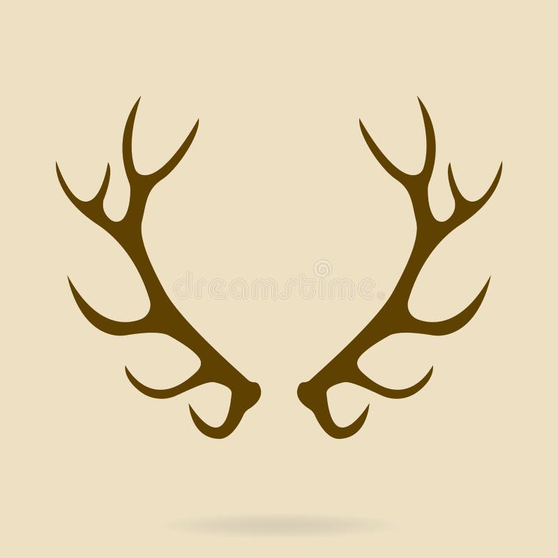 Cerf Icône Logo Design Illustration Renne Corne Cerf Vecteur PNG , Renne,  Klaxon, Cerf PNG et vecteur pour téléchargement gratuit