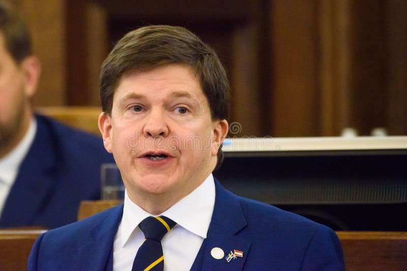 Andreas Norlen, Presidente Del Riksdag Imagen de archivo editorial - Imagen de reportaje, discurso: 160750044