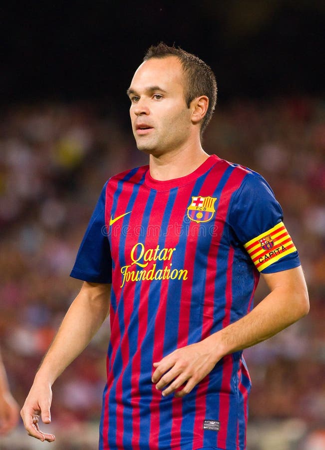 Andres Iniesta of FC Barcelona Editorial Photo - Image of celebrity, iniesta: 21958596