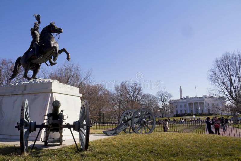 Andrew Jackson staty arkivbilder Andrew Jackson staty arkivbilder