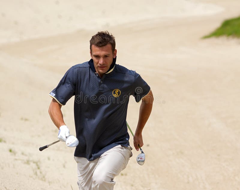 Andriy Shevchenko editorial stock image. Image of bunker - 14481109