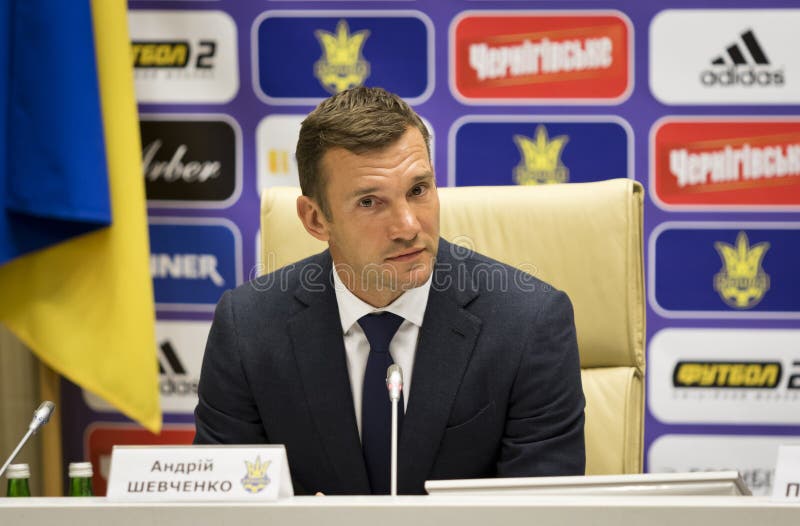 Andriy Shevchenko, allenatore della squadra di football americano nazionale di Ucraina immagine stock libera da diritti Andriy Shevchenko, allenatore della squadra di football americano nazionale di Ucraina immagine stock libera da diritti