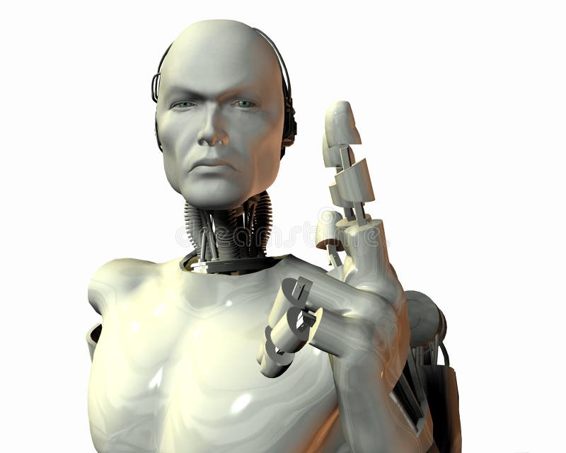 Android royalty free illustration