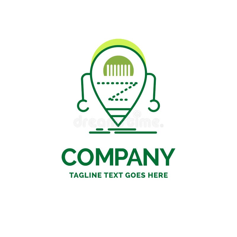 Android, beta, droid, robot, Technology Flat Business Logo templ stock illustration