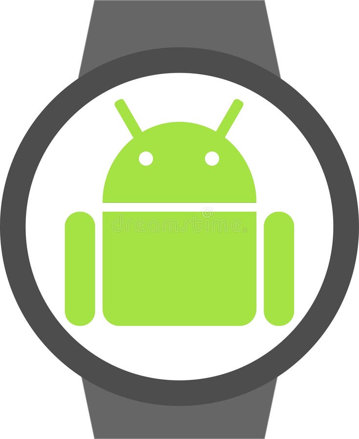 Android odzieży ikona royalty ilustracja Android odzieży ikona royalty ilustracja