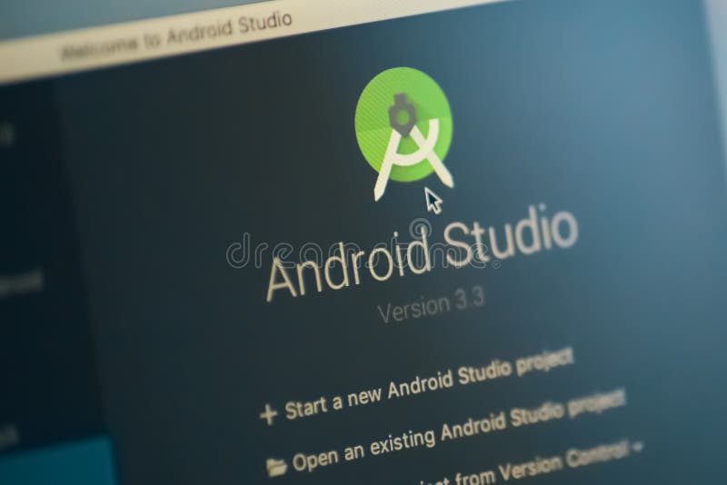 Android studio. editorial stock image. Image of android - 137446104