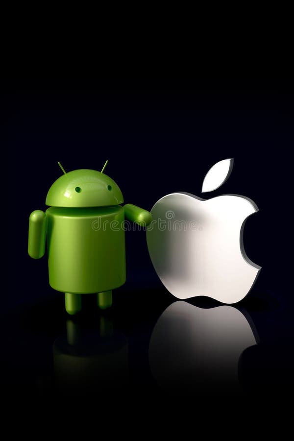 Android fixes apple logo