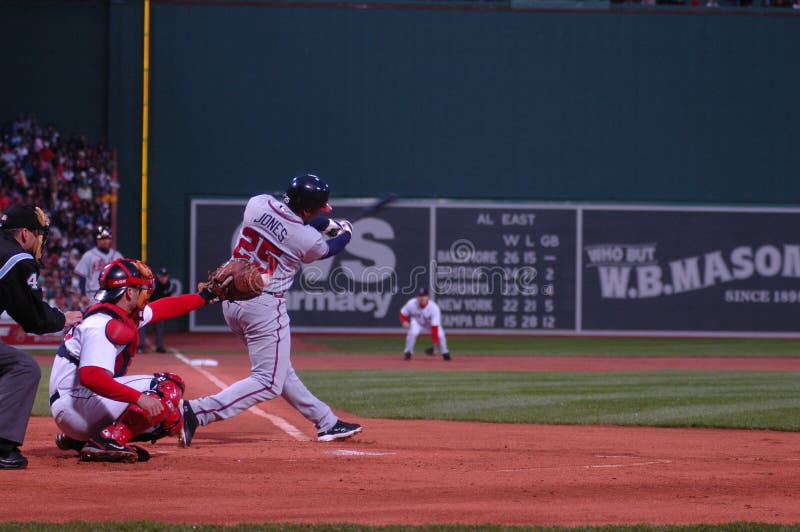 Atlanta Braves OF Andruw Jones. Atlanta Braves OF Andruw Jones.