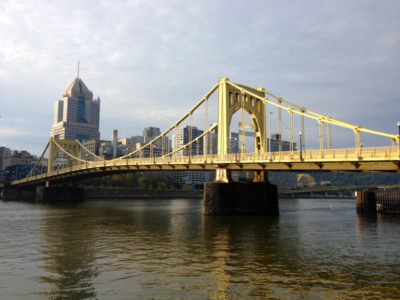 The Andy Warhol Bridge in Pittsburgh Editorial Image - Image of ...