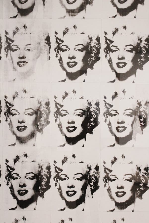 Andy Warhol Marilyn Monroe In Black And White Moderna Museet Editorial Image Image Of Artist International 142221000