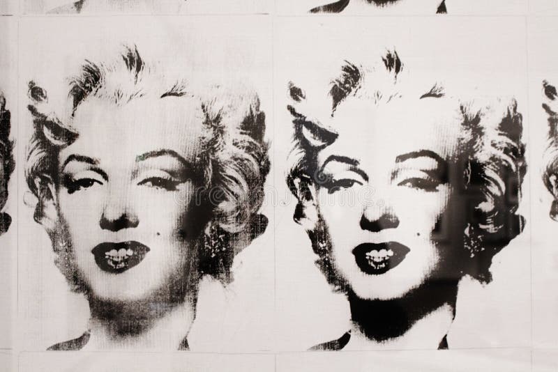 Andy Warhol, Marilyn Monroe in Schwarzweiss, Moderna Museet
