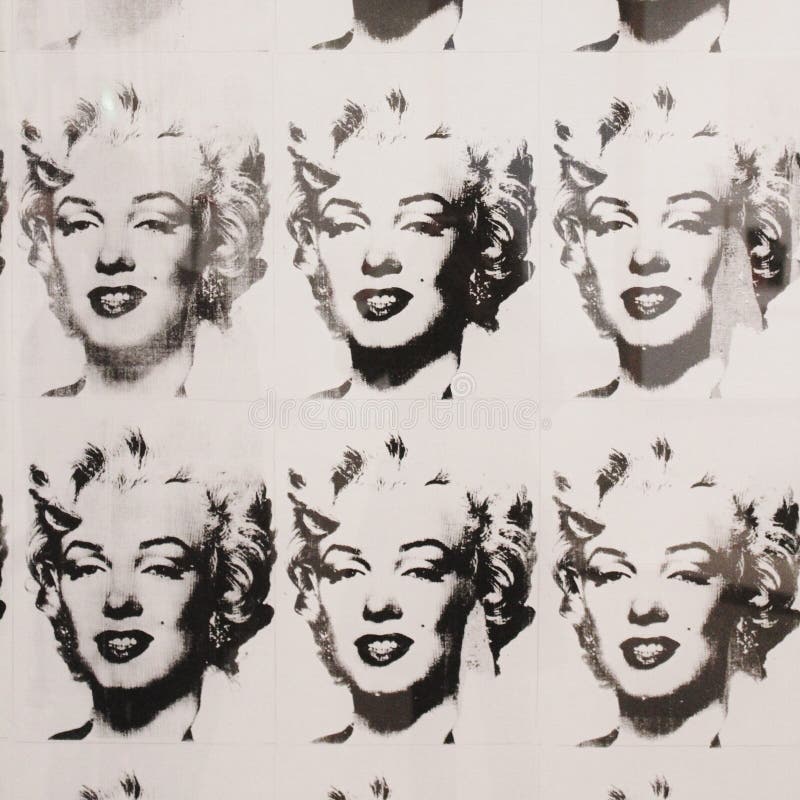 Andy Warhol, Marilyn Monroe in Schwarzweiss, Moderna Museet