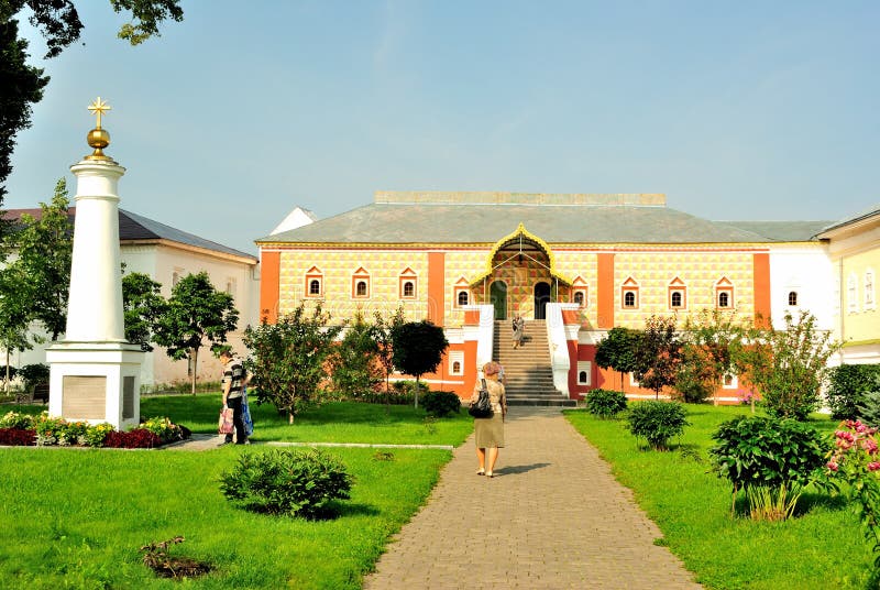Anel dourado de Rússia. “Casa (palácio, câmaras) dos boyars de Romanov” no monastério de Ipatievsky (Ipatiev) em Kostroma