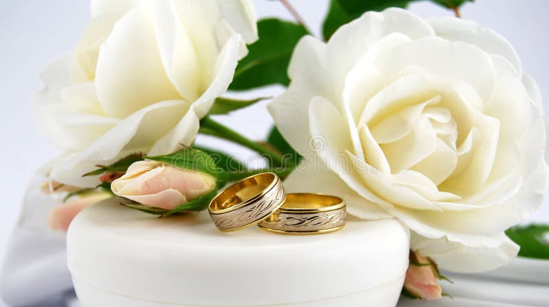 Anello di cerimonia nuziale fotografie stock libere da diritti Anello di cerimonia nuziale fotografie stock libere da diritti