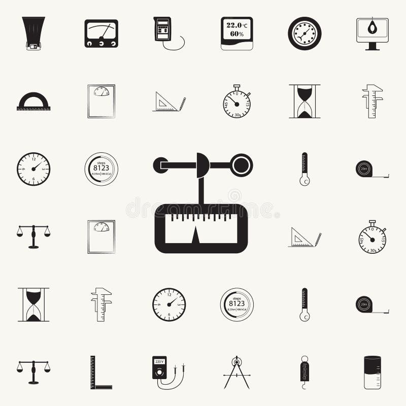 Anemometer icon. Detailed set of Measuring Elements icons. Premium quality graphic design sign. One of the collection icons for we stock illustration