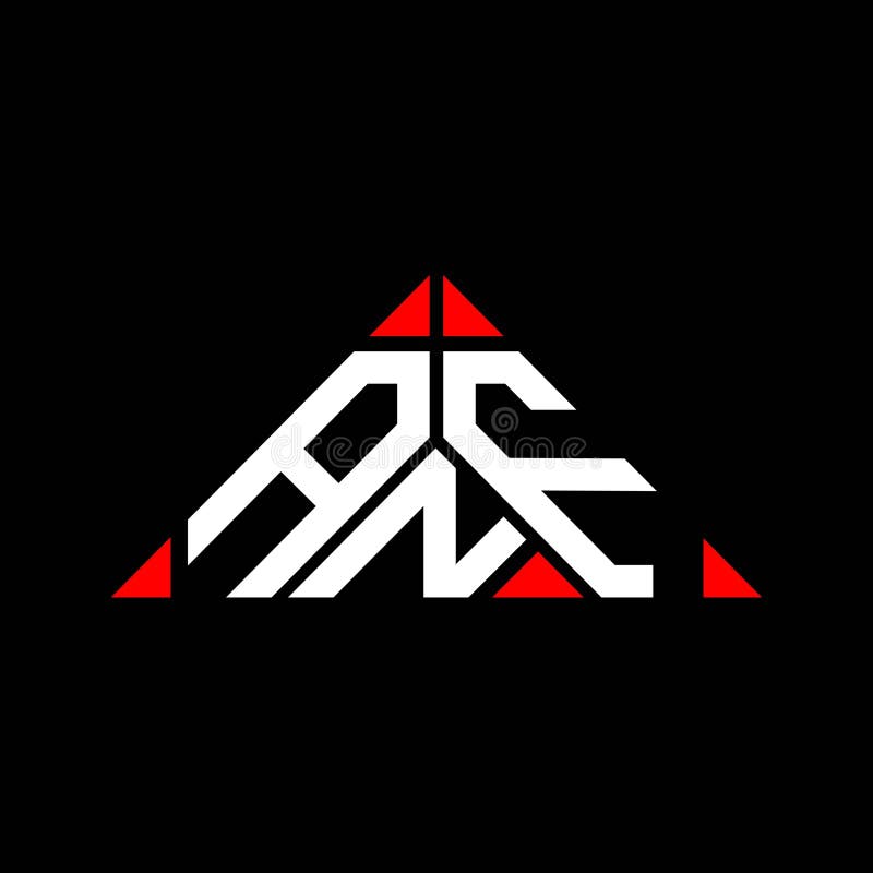 Anf-Letter-Logo kreatives Design mit vektorgrafischem Anstrich einfaches und modernes Logo