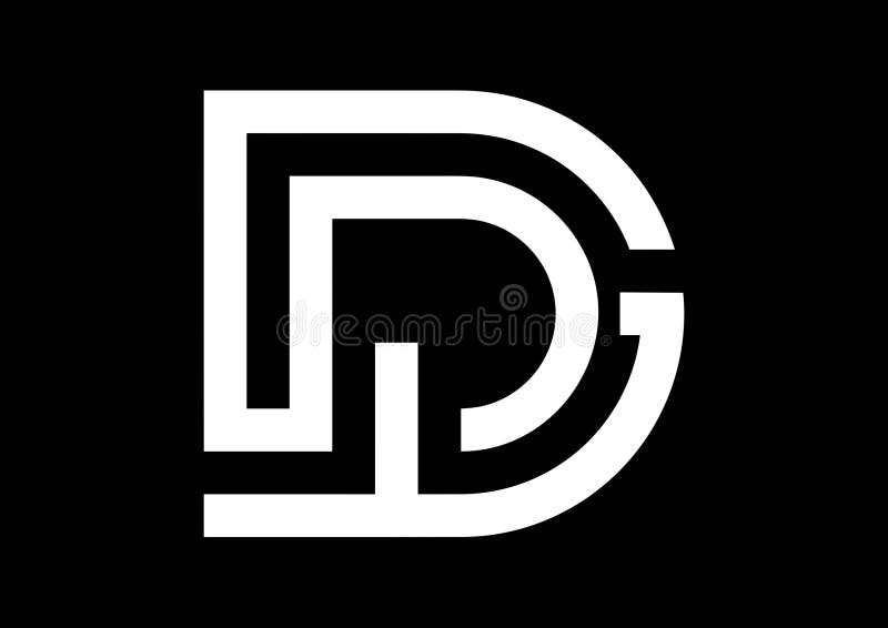 Anfangsbuchstaben TD-Papierlösekorotron-Vektor-Logo vektor abbildung Anfangsbuchstaben TD-Papierlösekorotron-Vektor-Logo vektor abbildung