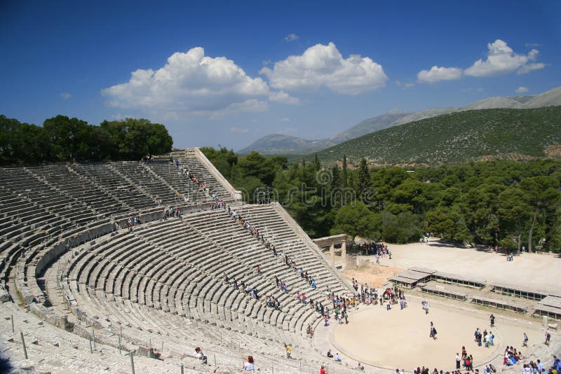 Anfiteatro de Epidaurus, Grecia