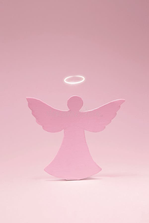 Angel stock image. Image of celebration, flat, silhouette - 8128363