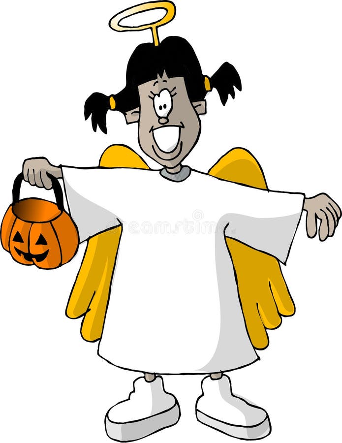 Angel Girl stock illustration Angel Girl stock illustration