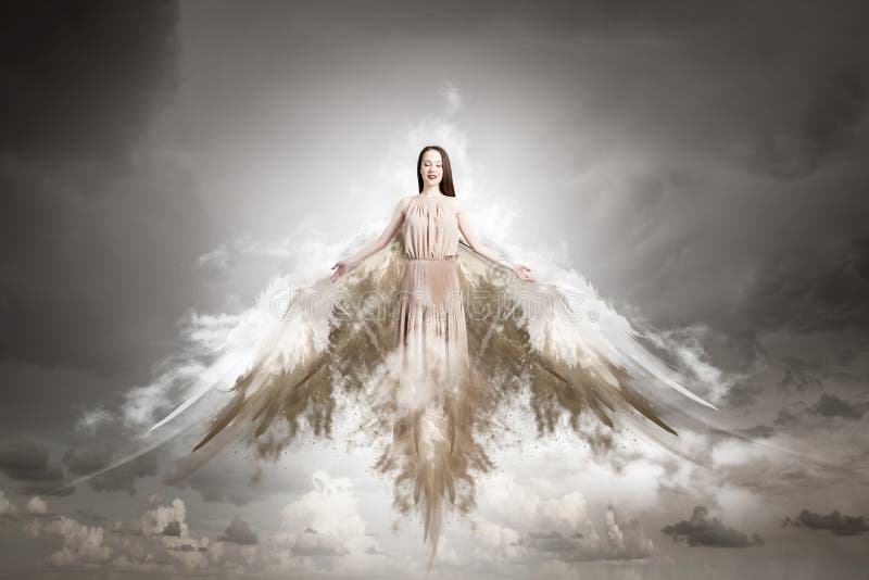 Angel Flying Sky Stock Photos - Download 1,475 Royalty Free Photos
