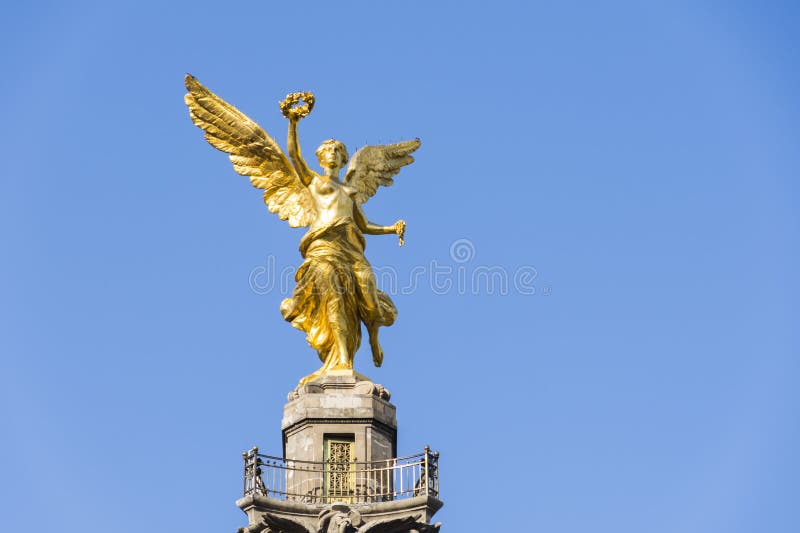 Angel Of The Independence in Mexiko City stockfoto Angel Of The Independence in Mexiko City stockfoto