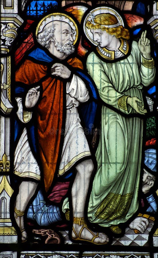 Angel and Saint Leonard of Noblac
