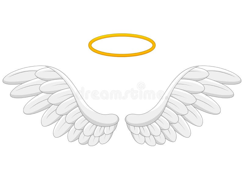 Angel wings cartoon stock vector. Illustration of winged - 52777171 Angel wings cartoon stock vector. Illustration of winged - 52777171