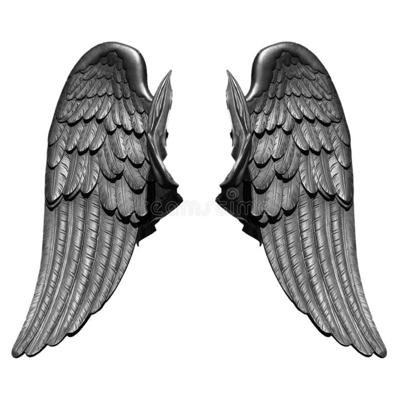 Angel Wings Isolated on White Background Stock Image - Image of feather, isolated: 134008551 Angel Wings Isolated on White Background Stock Image - Image of feather, isolated: 134008551