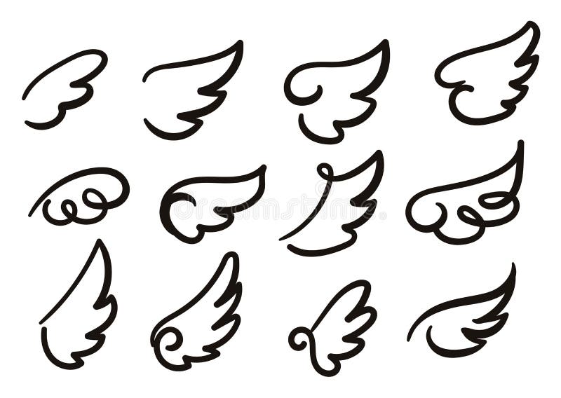 Black Wings Clipart for Free Download